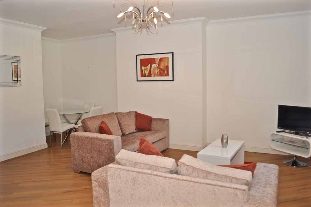Two Bedroom Apartment - Living Area 