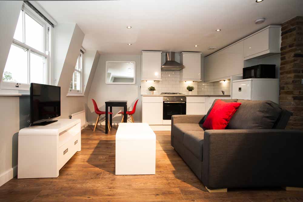 Studio Apartment - Living Area