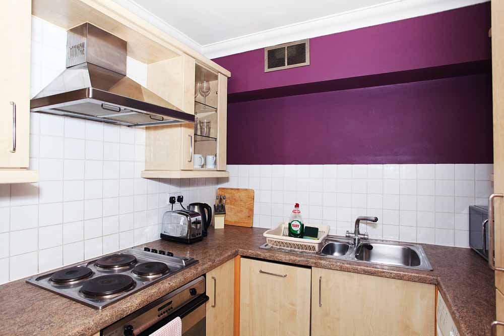 Standard One Bedroom Apartment - Kitchen 
