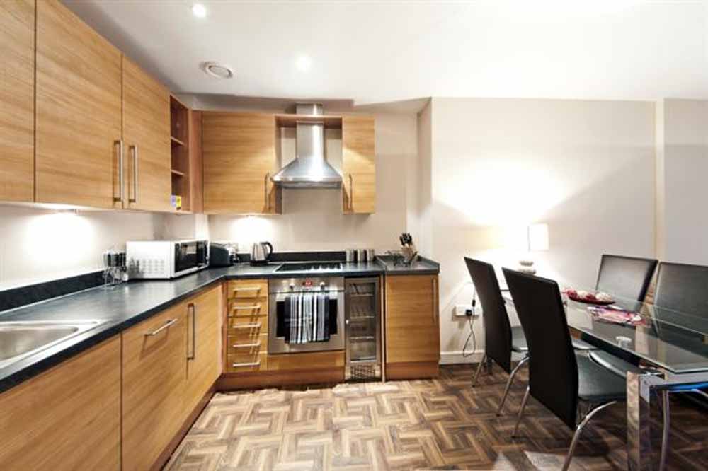 One Bedroom Apartment - Kitchen and Dining Area