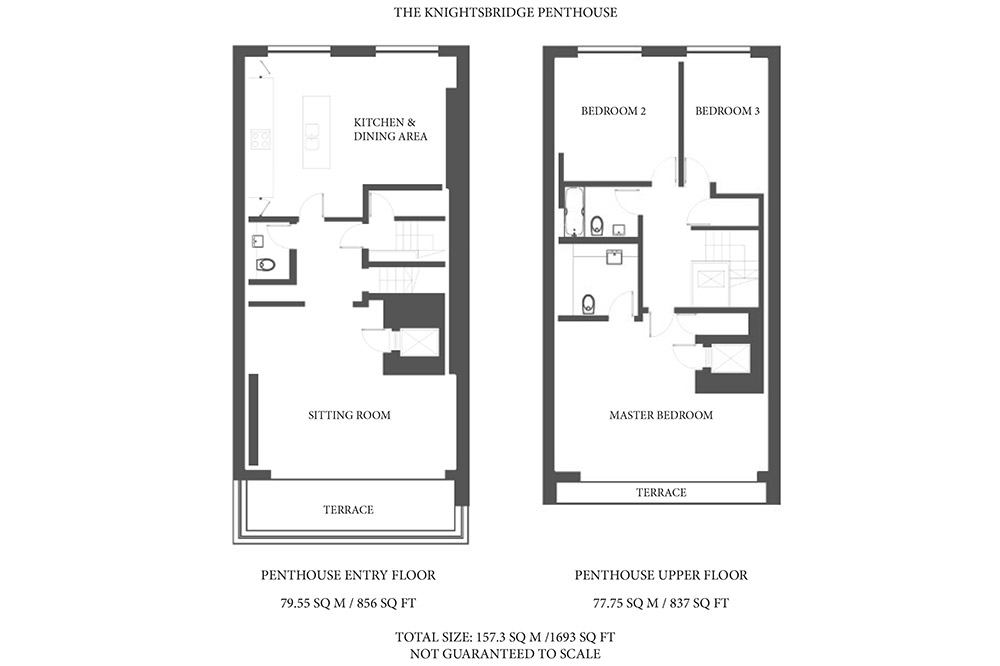 Three Bedroom Penthouse Apartment 